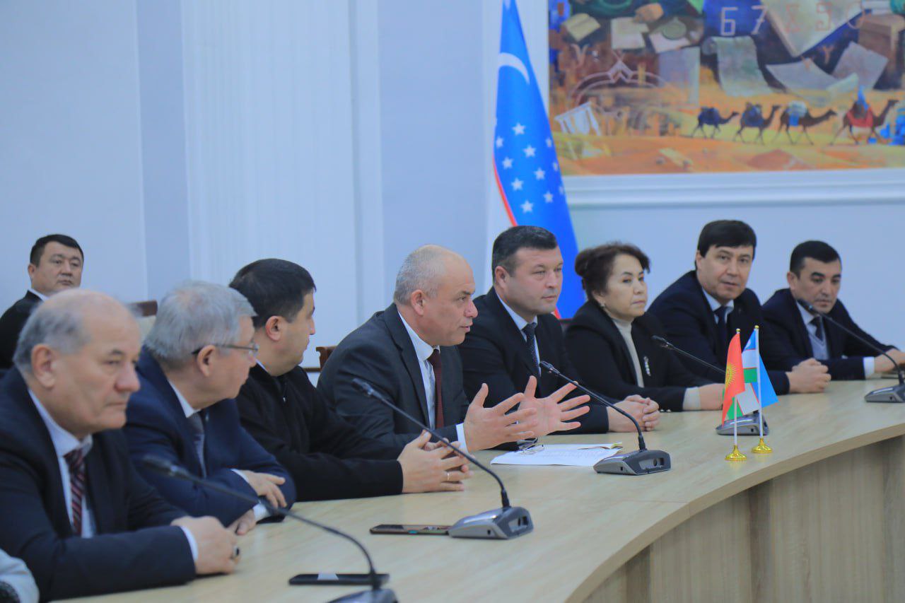Namangan Davlat Pedagogika Institutida O‘sh Davlat Universiteti Professor-o‘qituvchilari Bilan Uchrashuv Bo‘lib O‘tdi