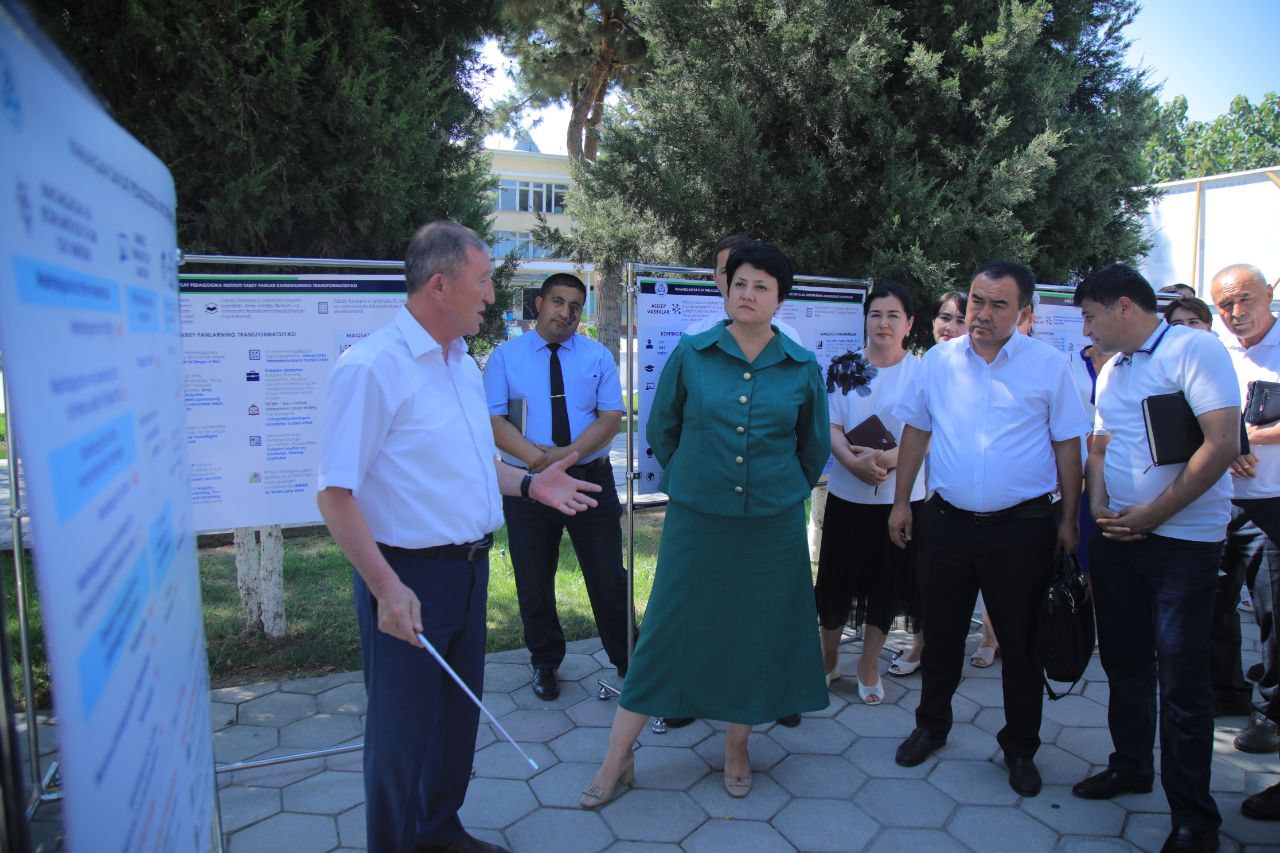 Taʼlim zanjiri bogʻlanmoqda – NamDPI va maktab bir safda!