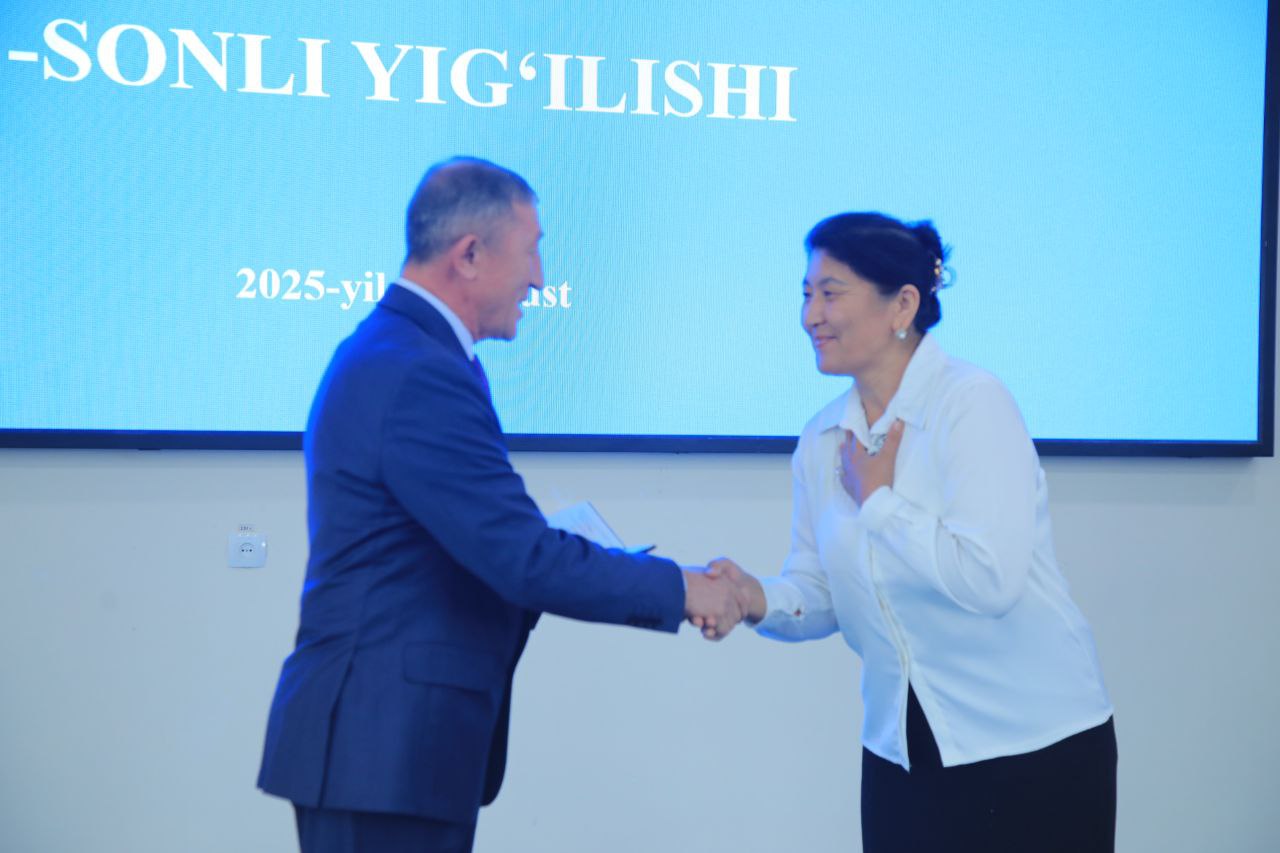 Namangan davlat pedagogika institutida 2025/2026-o‘quv yilining 1-sonli kengaytirilgan yigʻilish boʻlib oʻtdi