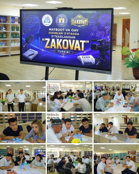 Intellektual bellashuvlar manzili: Nammangan davlat pedagogika institutida “Zakovat” turniri