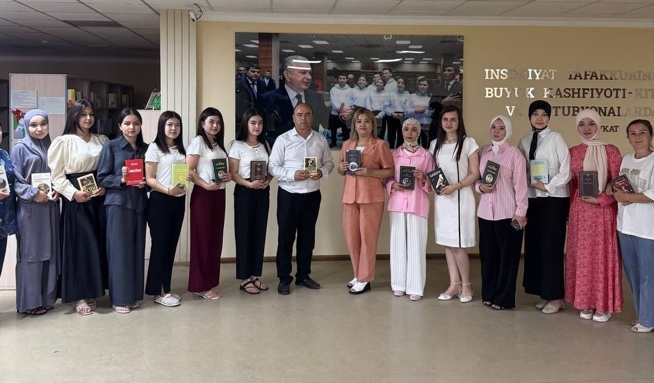 "KITOB ULASHAMIZ!" AKSIYASI DAVOM ETMOQDA